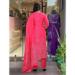 Picture of Stunning Chiffon Deep Pink Readymade Salwar Kameez