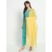 Picture of Cotton Medium Sea Green Readymade Salwar Kameez