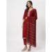 Picture of Beauteous Cotton Maroon Readymade Salwar Kameez