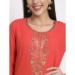 Picture of Bewitching Cotton Crimson Readymade Salwar Kameez