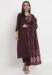 Picture of Sublime Cotton Brown Readymade Salwar Kameez