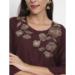 Picture of Sublime Cotton Brown Readymade Salwar Kameez