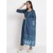 Picture of Splendid Cotton Midnight Blue Readymade Salwar Kameez