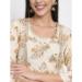 Picture of Exquisite Cotton Beige Readymade Salwar Kameez