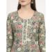 Picture of Cotton Dark Sea Green Readymade Salwar Kameez