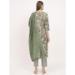 Picture of Cotton Dark Sea Green Readymade Salwar Kameez