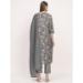 Picture of Splendid Cotton Slate Grey Readymade Salwar Kameez