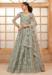 Picture of Wonderful Net Grey Lehenga Choli