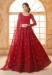 Picture of Splendid Net Fire Brick Lehenga Choli