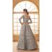 Picture of Superb Net Grey Lehenga Choli