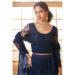 Picture of Statuesque Net Navy Blue Lehenga Choli