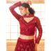 Picture of Sightly Net Maroon Lehenga Choli