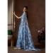 Picture of Amazing Satin & Silk Light Steel Blue Saree