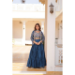 Picture of Chiffon Midnight Blue Readymade Lehenga Choli