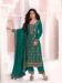 Picture of Bewitching Silk Teal Straight Cut Salwar Kameez