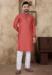 Picture of Marvelous Linen & Silk Light Coral Kurtas