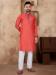 Picture of Marvelous Linen & Silk Light Coral Kurtas