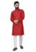 Picture of Beauteous Cotton Crimson Kurtas