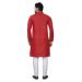 Picture of Beauteous Cotton Crimson Kurtas