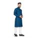 Picture of Magnificent Cotton Teal Kurtas