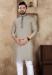 Picture of Pleasing Linen & Silk Dark Grey Kurtas