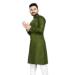 Picture of Magnificent Cotton Dark Olive Green Kurtas