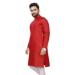 Picture of Radiant Cotton Crimson Kurtas