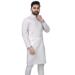 Picture of Pleasing Cotton White Kurtas