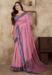 Picture of Good Looking Linen & Silk Light Coral Saree