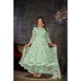 Picture of Taking Net Off White Anarkali Salwar Kameez