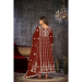 Picture of Sublime Net Maroon Anarkali Salwar Kameez