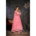 Picture of Delightful Net Light Pink Anarkali Salwar Kameez