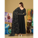 Picture of Pretty Georgette Black Anarkali Salwar Kameez