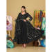 Picture of Pretty Georgette Black Anarkali Salwar Kameez