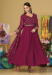 Picture of Alluring Georgette Hot Pink Anarkali Salwar Kameez