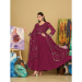 Picture of Alluring Georgette Hot Pink Anarkali Salwar Kameez