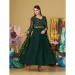 Picture of Good Looking Georgette Sea Green Anarkali Salwar Kameez