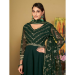 Picture of Good Looking Georgette Sea Green Anarkali Salwar Kameez