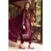 Picture of Rayon Saddle Brown Straight Cut Salwar Kameez