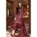 Picture of Lovely Rayon Maroon Straight Cut Salwar Kameez