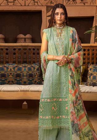 Picture of Enticing Cotton Grey Straight Cut Salwar Kameez