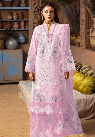 Picture of Alluring Cotton Thistle Straight Cut Salwar Kameez