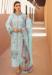 Picture of Cotton Light Steel Blue Straight Cut Salwar Kameez