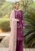 Picture of Georgette Rosy Brown Straight Cut Salwar Kameez