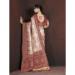 Picture of Fine Silk Maroon Saree