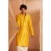 Picture of Nice Silk Dark Golden Rod Kurtis & Tunic