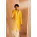 Picture of Nice Silk Dark Golden Rod Kurtis & Tunic