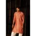 Picture of Magnificent Silk Indian Red Kurtis & Tunic