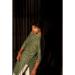 Picture of Resplendent Silk Dark Olive Green Kurtis & Tunic