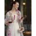 Picture of Fine Chiffon Off White Readymade Salwar Kameez